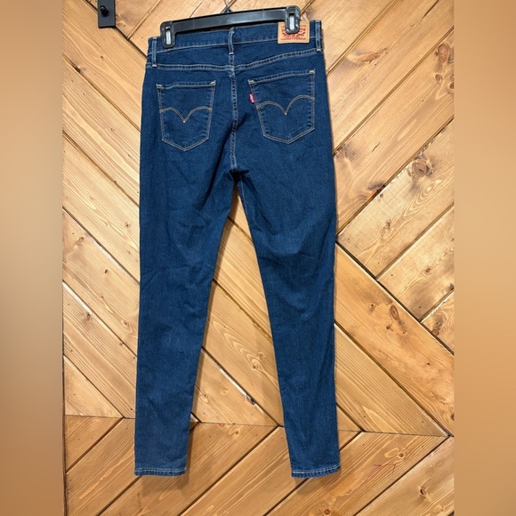 Levi's Dark Blue Women's Skinny Jeans 28x28 - Picture 4 of 4